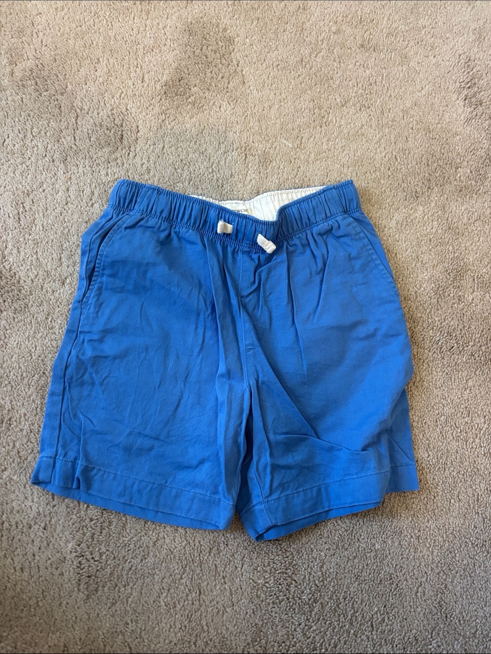 Crewcuts Cobalt Blue Pull-On Cotton Shorts